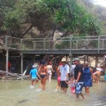 Shallow Wading at Eli Beach