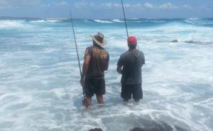 waddy point rock fishing - Fraser island