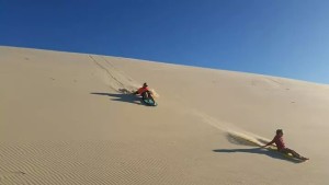 Sandboarding