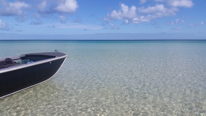 Platypus Bay and the surrounding shallow waters