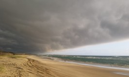 incoming storm front
