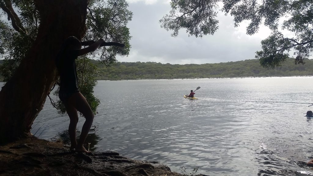 Kayaking at Ocean Lake