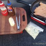 Fraser island camping food