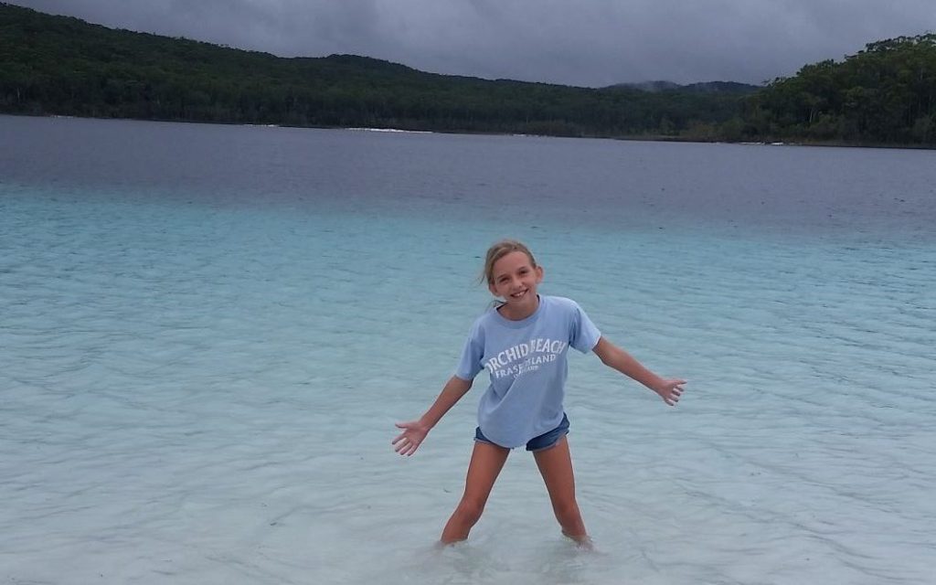 Crystal clear waters of Lake Mackenzie