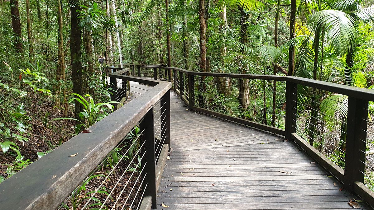 central Station board walk