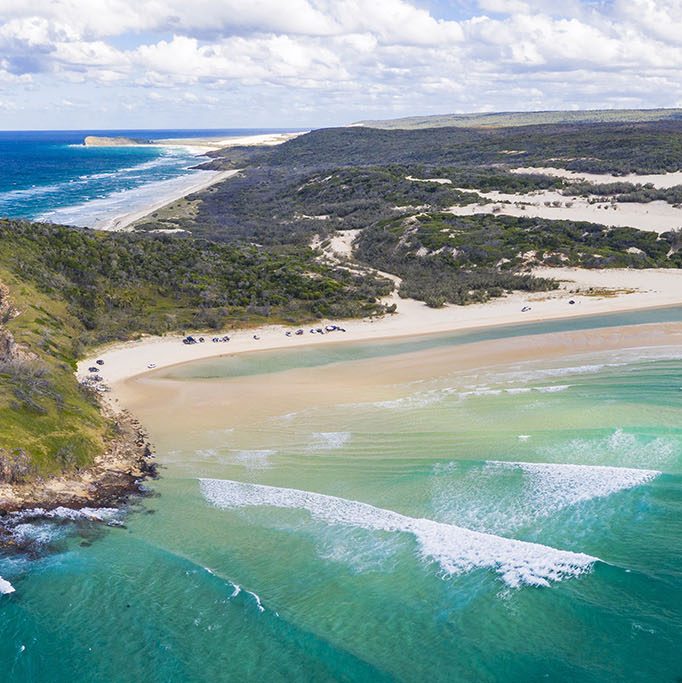 Waddy Point from above