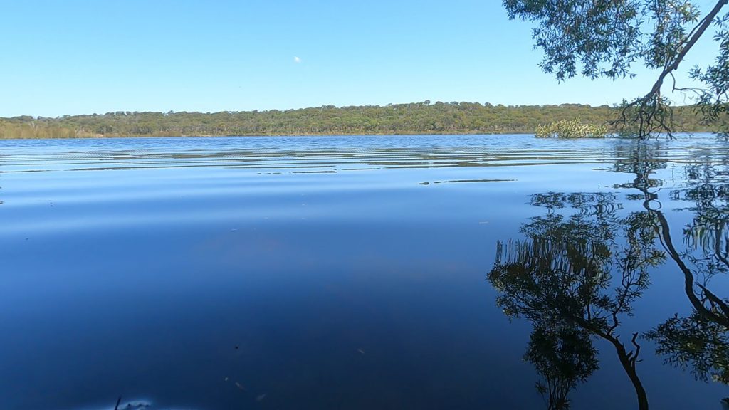 Ocean lake Fraser Island