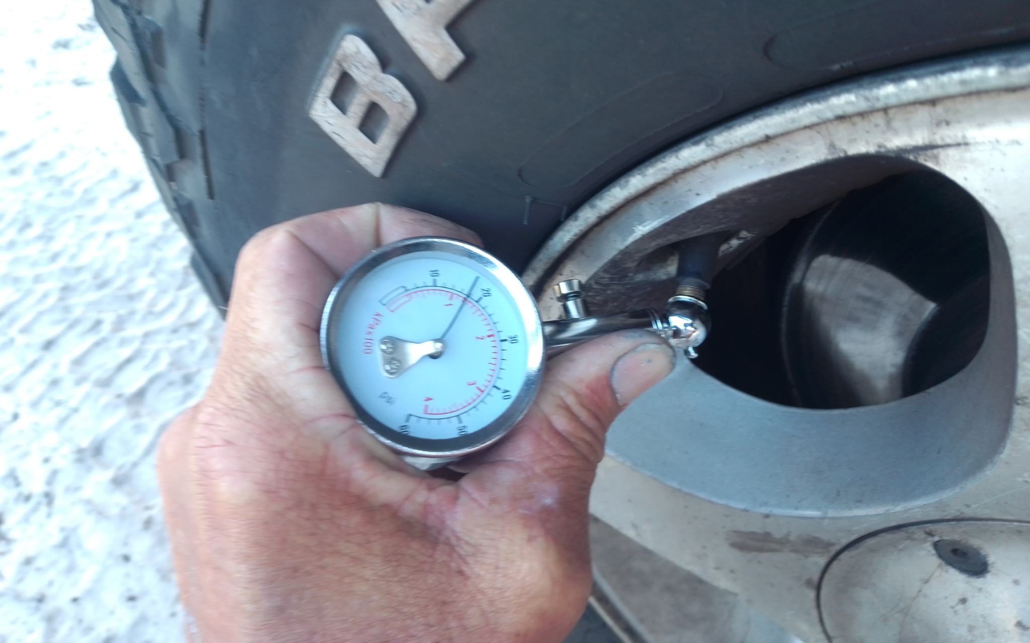 air pressure gauge